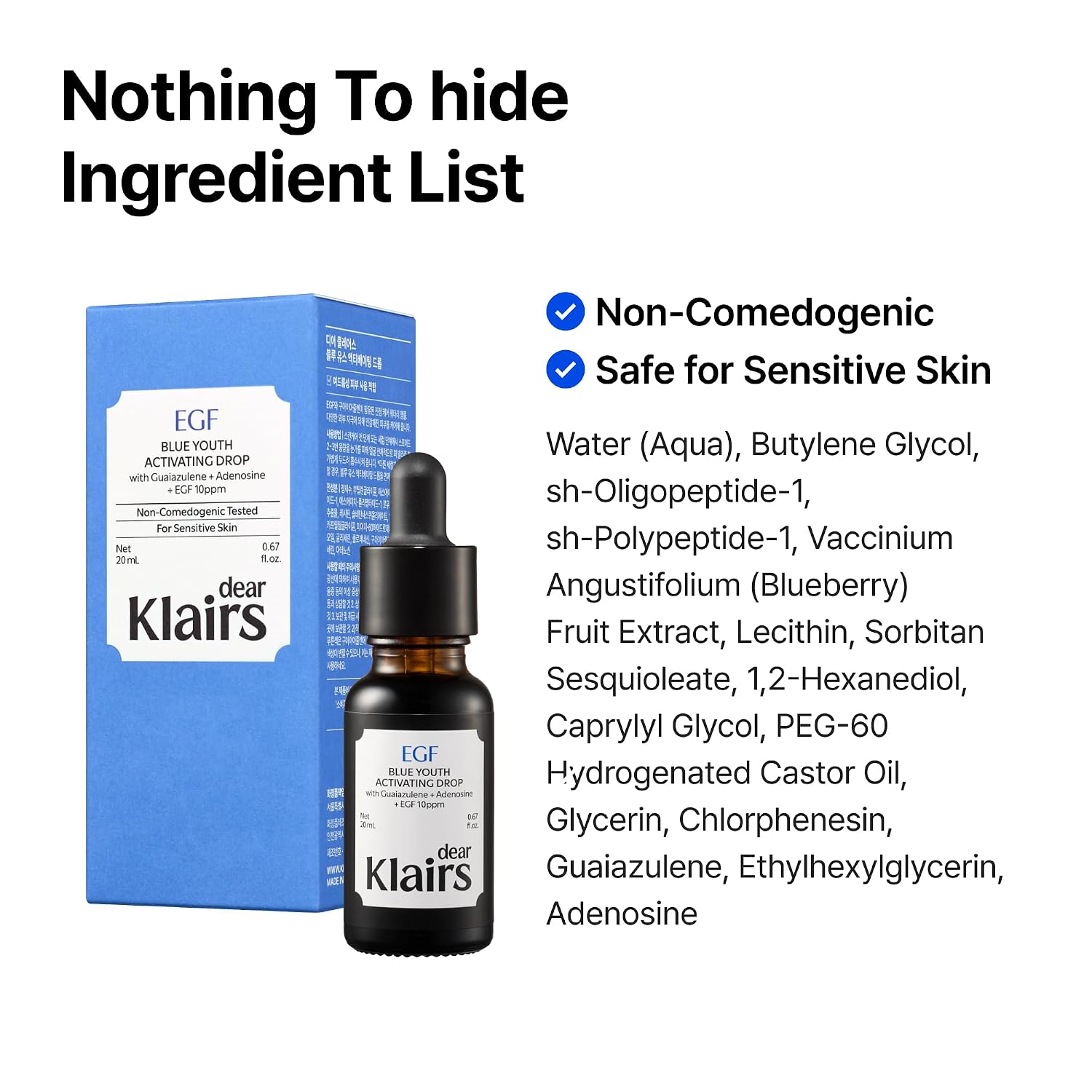 Dear Klairs	EGF Serum Blue Youth Activating Drop [50ml]	